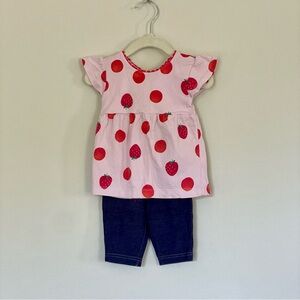 Carter’s Two Piece Set Top & Capri’s